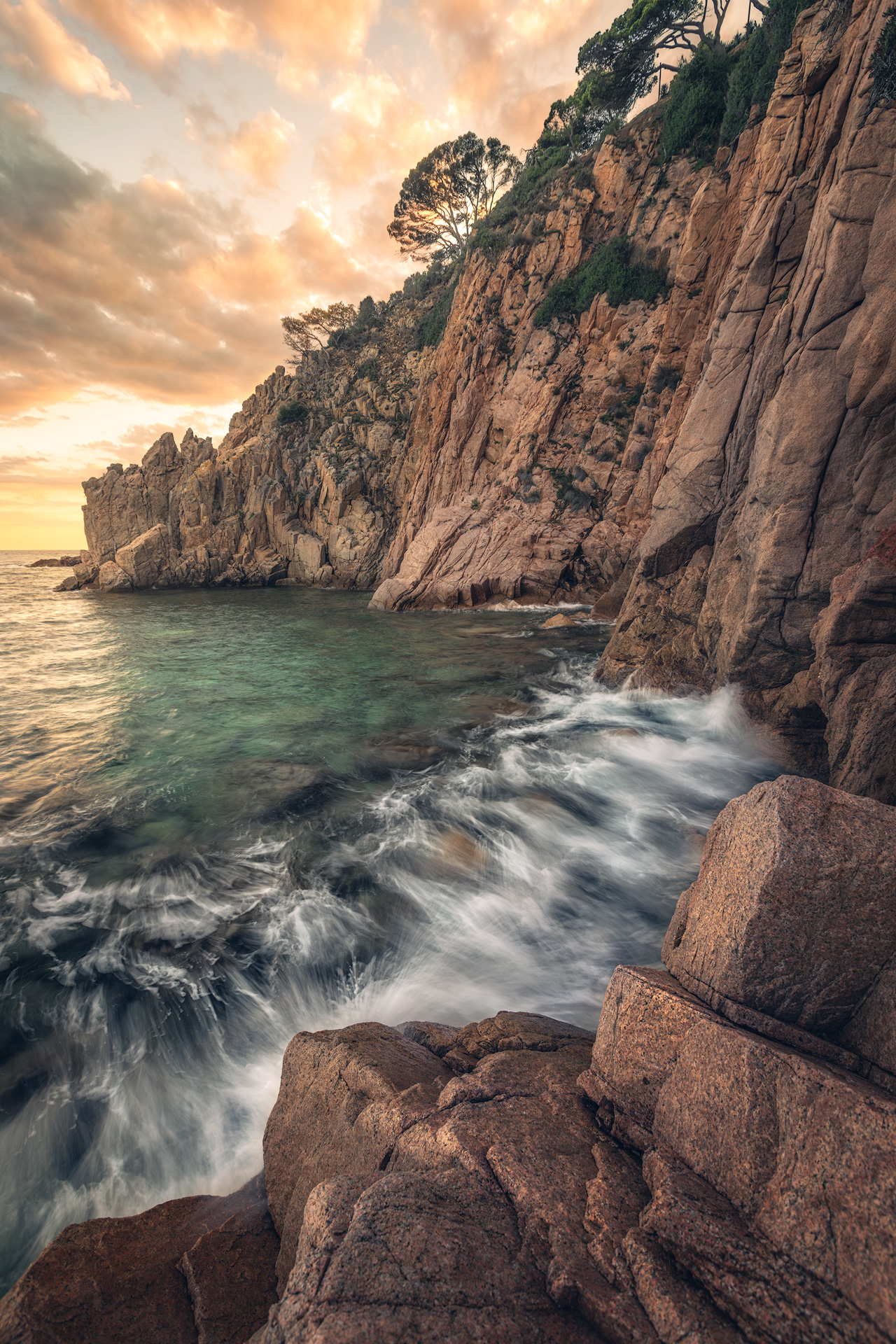 Fotografía de costa