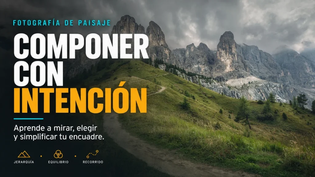 composición en fotografía de paisaje